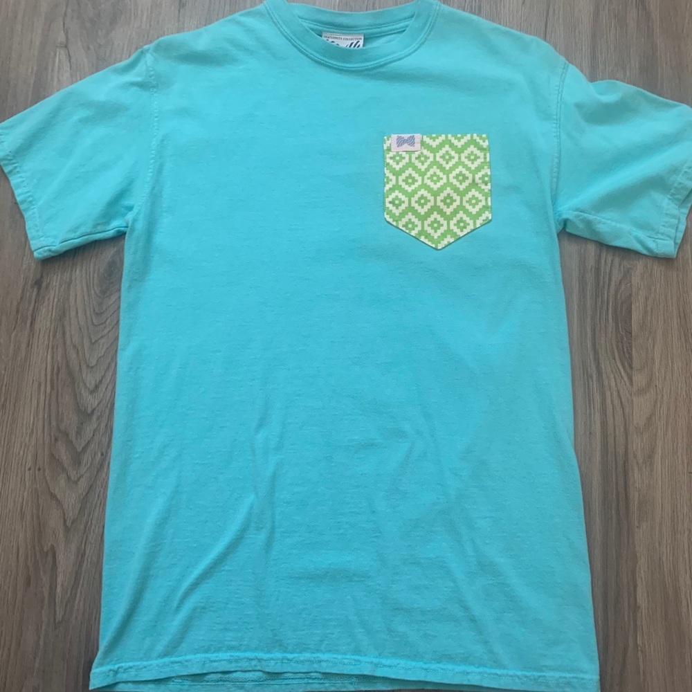 The Frat Collection T-Shirt Blue Aztec